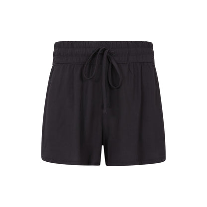 Black - Pack Shot - Mountain Warehouse Womens-Ladies Vibe Casual Shorts (Pack of 2)