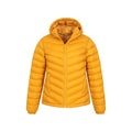 Yellow - Pack Shot - Mountain Warehouse Womens-Ladies Seasons Padded Jacket