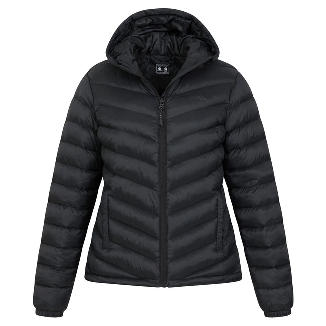 Jet Black - Pack Shot - Mountain Warehouse Womens-Ladies Seasons Padded Jacket