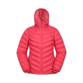 Fiery Coral - Front - Mountain Warehouse Womens-Ladies Seasons Padded Jacket