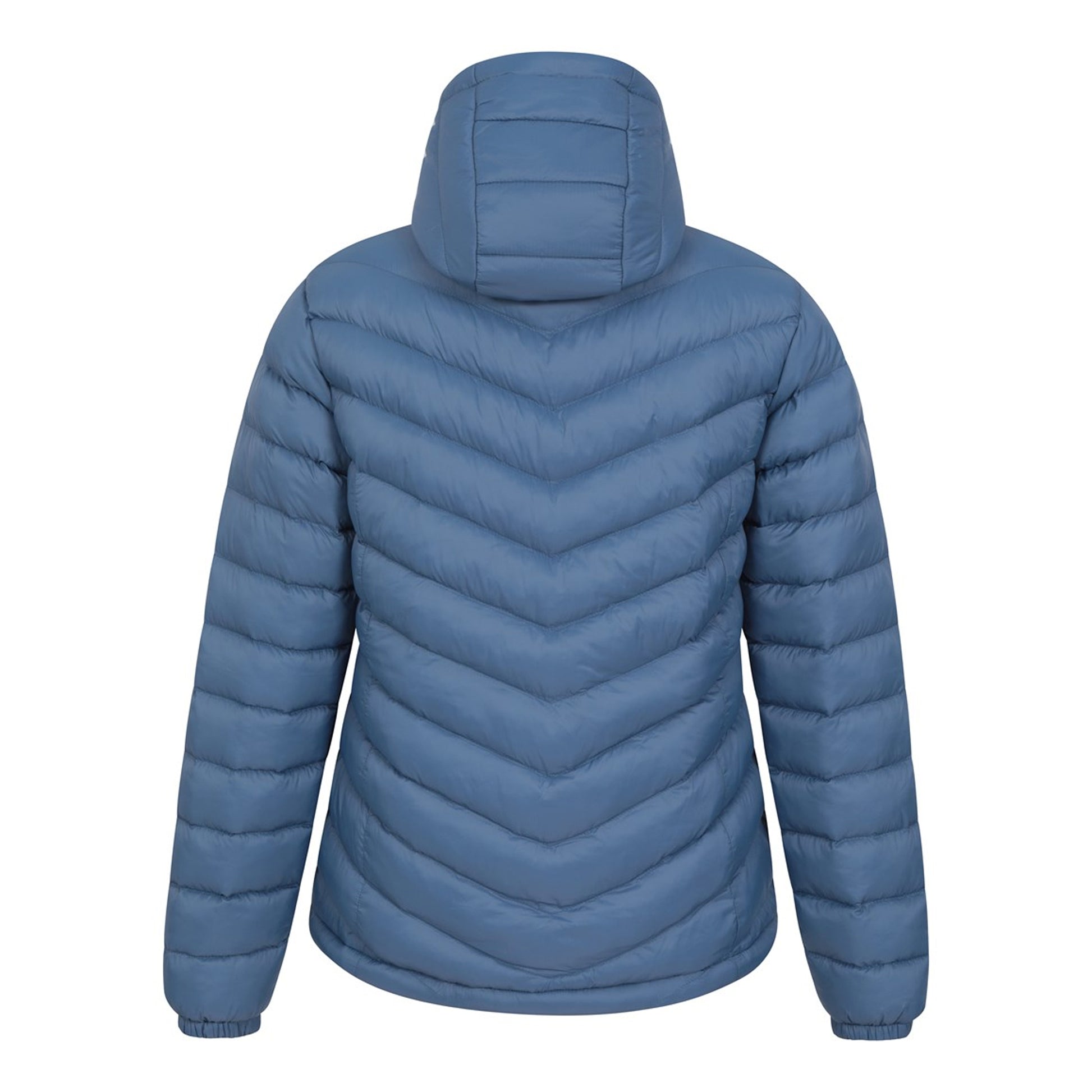 Blue - Side - Mountain Warehouse Womens-Ladies Seasons Padded Jacket