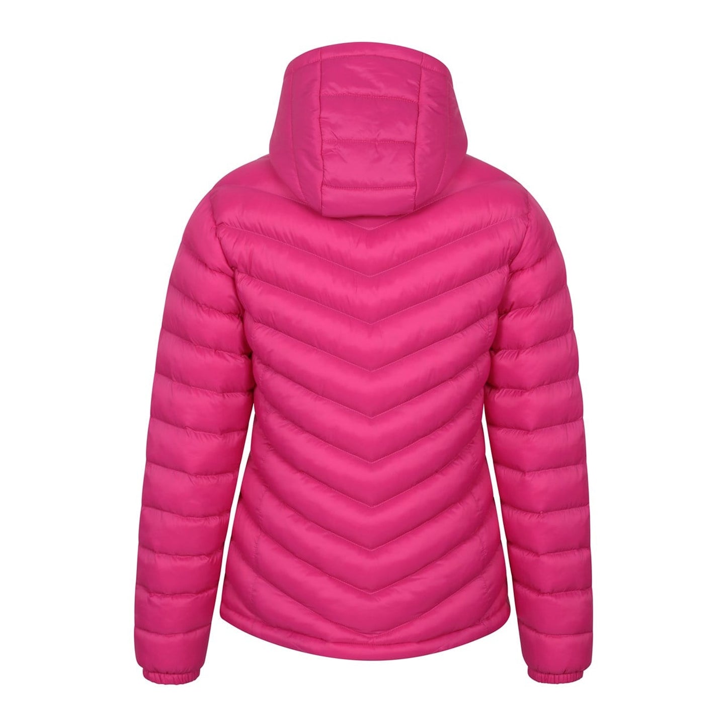 Bright Pink - Side - Mountain Warehouse Womens-Ladies Seasons Padded Jacket