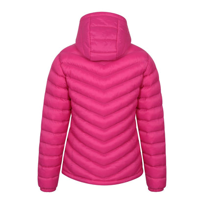 Bright Pink - Side - Mountain Warehouse Womens-Ladies Seasons Padded Jacket