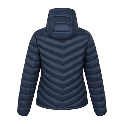 Navy - Side - Mountain Warehouse Womens-Ladies Seasons Padded Jacket