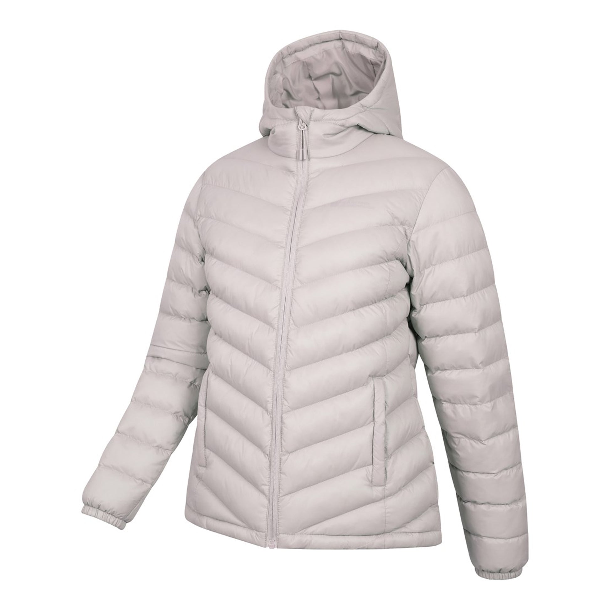 Light Beige - Lifestyle - Mountain Warehouse Womens-Ladies Seasons Padded Jacket