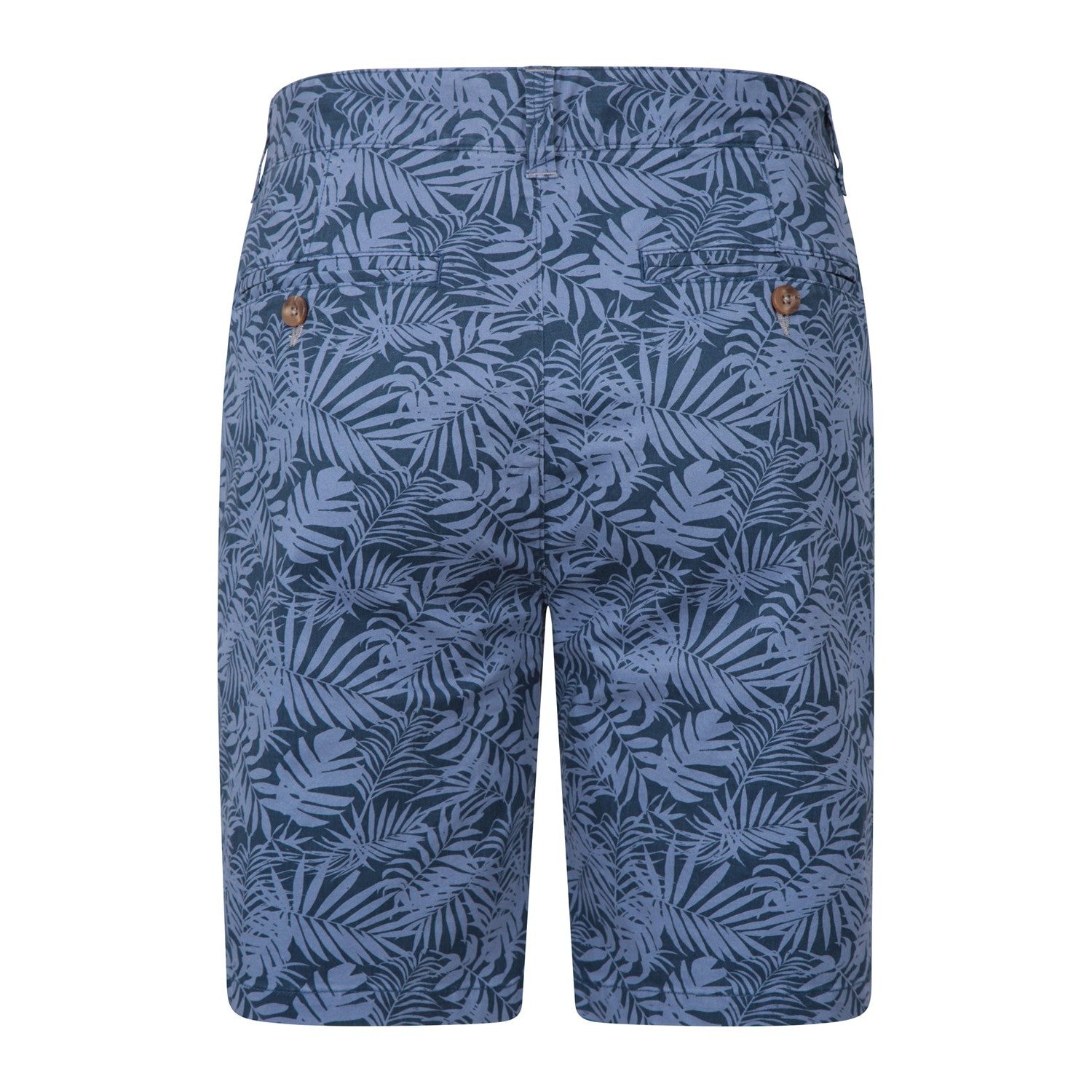 Navy - Back - Mountain Warehouse Mens Woods Chino Casual Shorts