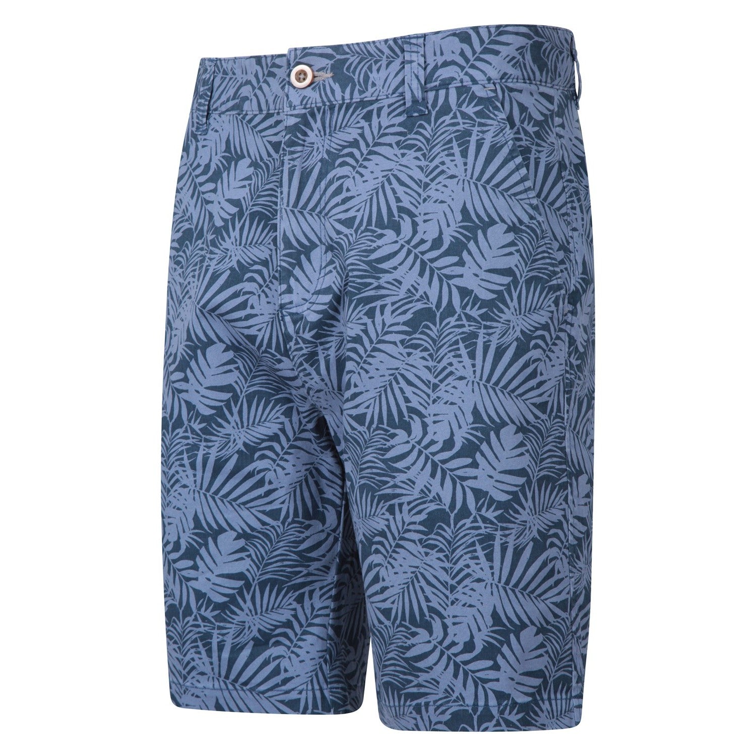 Navy - Side - Mountain Warehouse Mens Woods Chino Casual Shorts