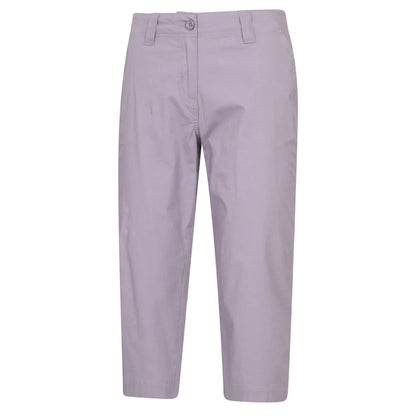Dusky Purple - Side - Mountain Warehouse Womens-Ladies Coastal Stretch Capri