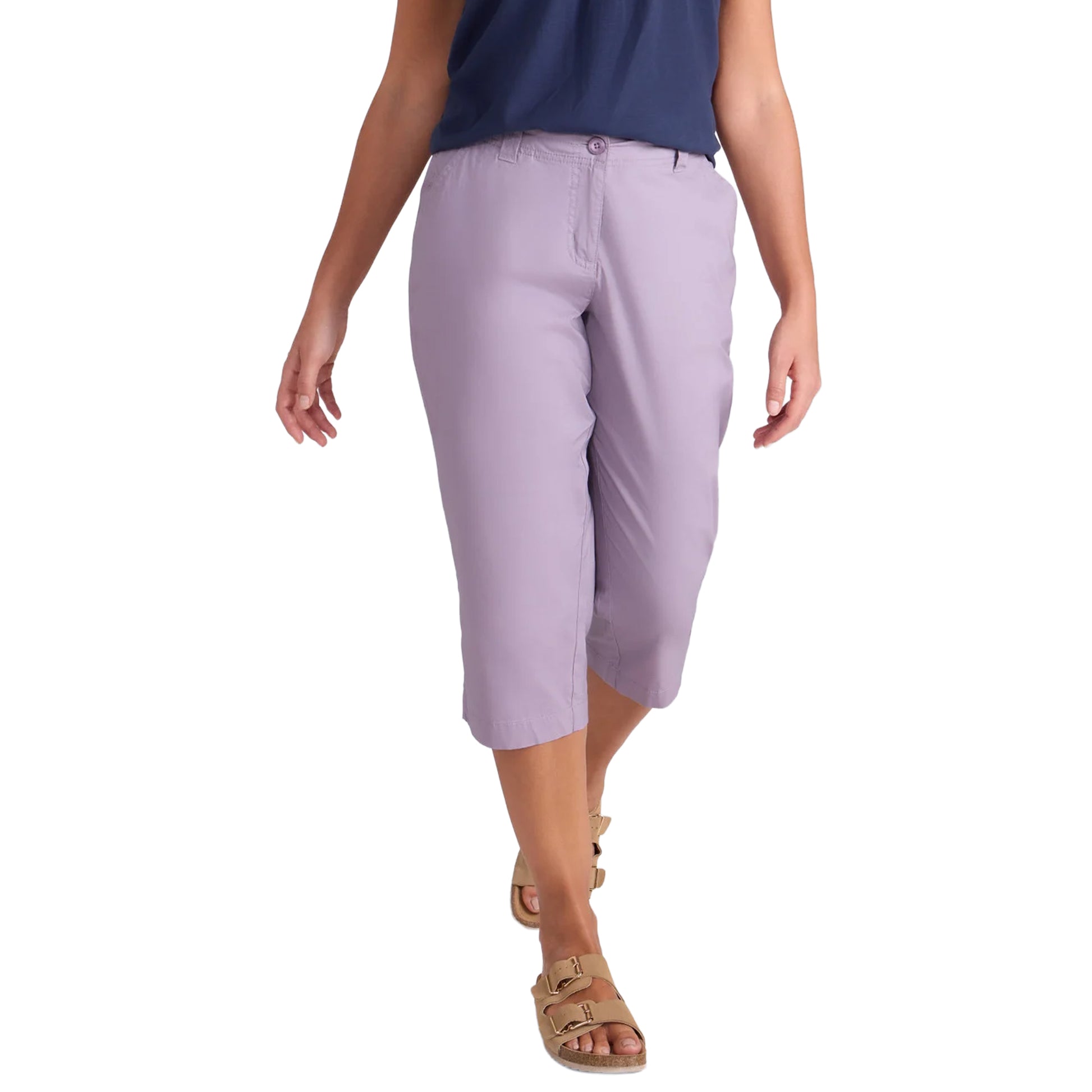 Dusky Purple - Lifestyle - Mountain Warehouse Womens-Ladies Coastal Stretch Capri