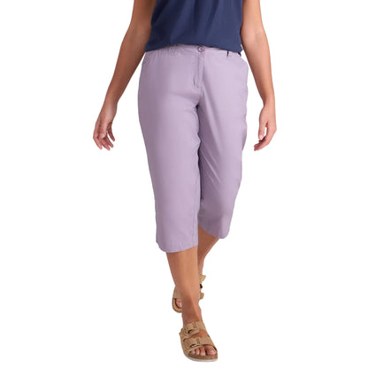 Dusky Purple - Lifestyle - Mountain Warehouse Womens-Ladies Coastal Stretch Capri