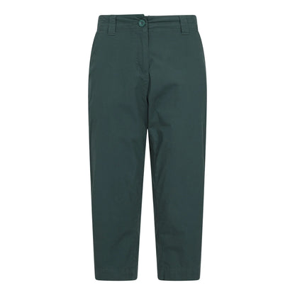 Green - Front - Mountain Warehouse Womens-Ladies Coastal Stretch Capri