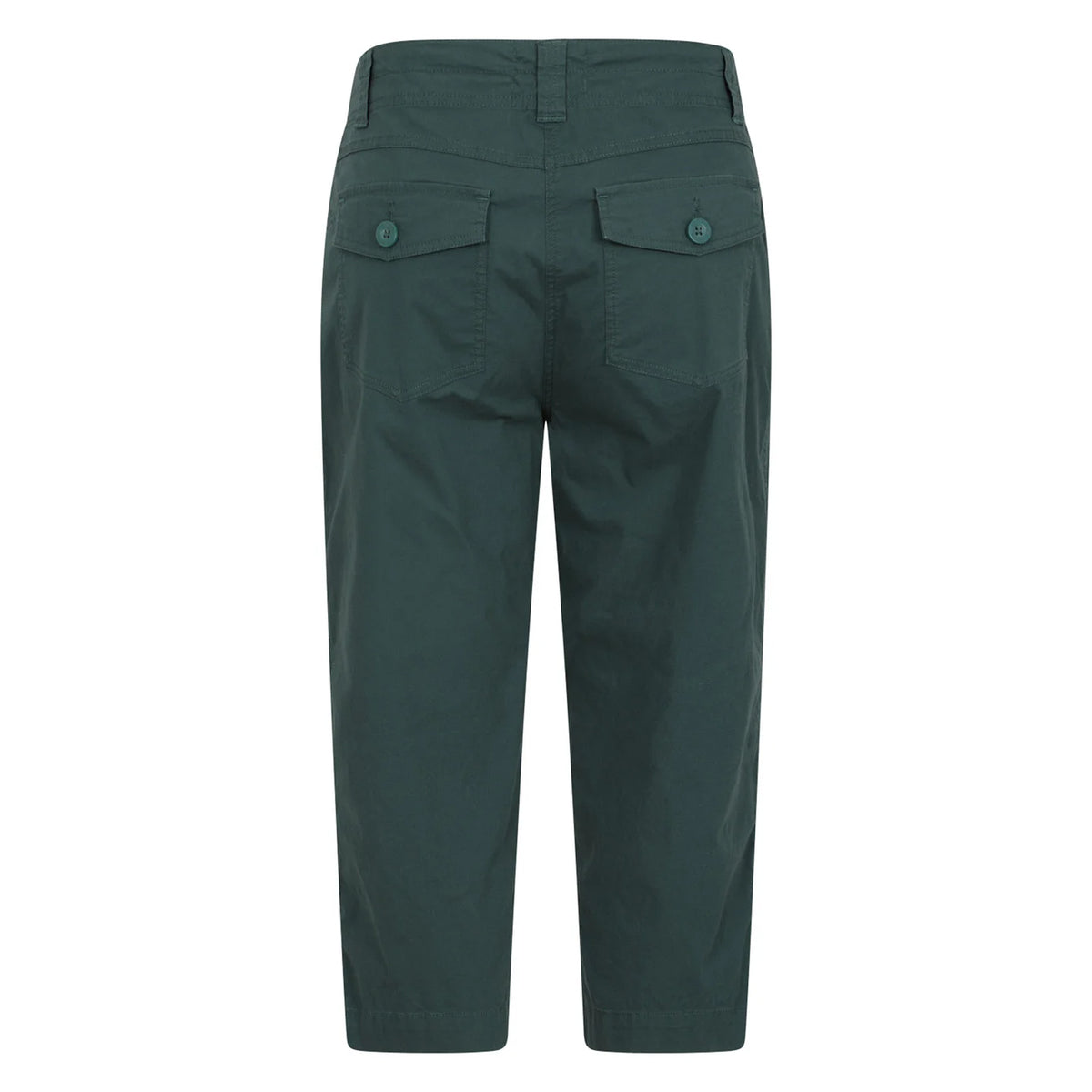 Green - Back - Mountain Warehouse Womens-Ladies Coastal Stretch Capri