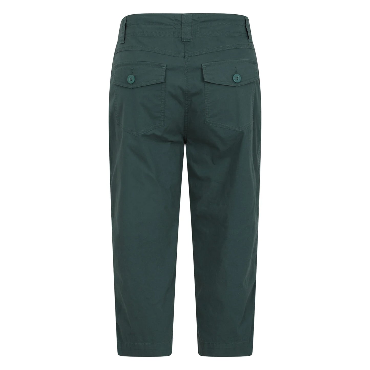 Green - Back - Mountain Warehouse Womens-Ladies Coastal Stretch Capri