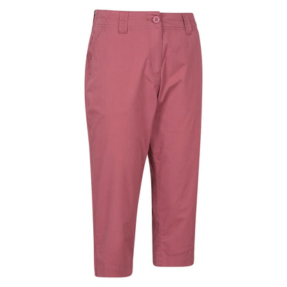 Pink - Back - Mountain Warehouse Womens-Ladies Coastal Stretch Capri