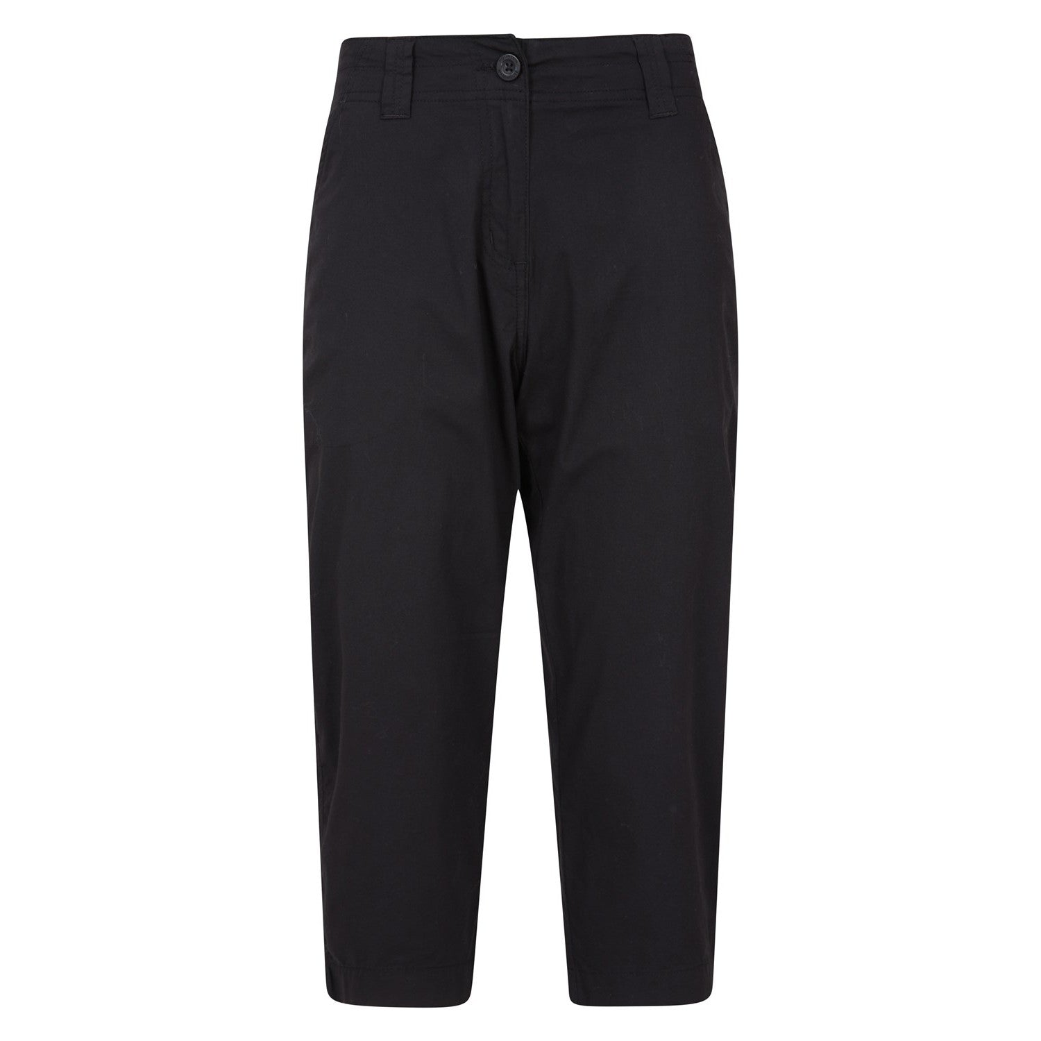 Black - Front - Mountain Warehouse Womens-Ladies Coastal Stretch Capri