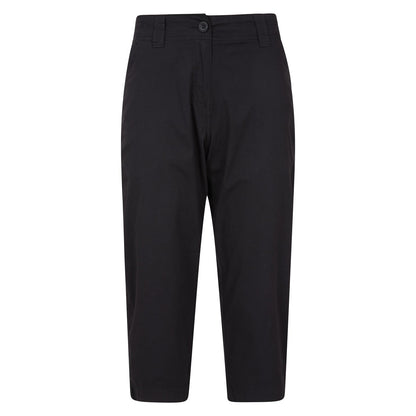 Black - Front - Mountain Warehouse Womens-Ladies Coastal Stretch Capri