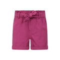 Purple - Front - Mountain Warehouse Girls Paperbag Shorts
