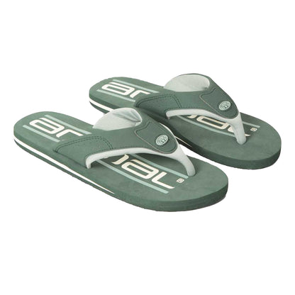 Green - Front - Animal Mens Jekyl Recycled Flip Flops