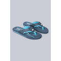 Bright Blue - Front - Animal Mens Jekyl Recycled Flip Flops