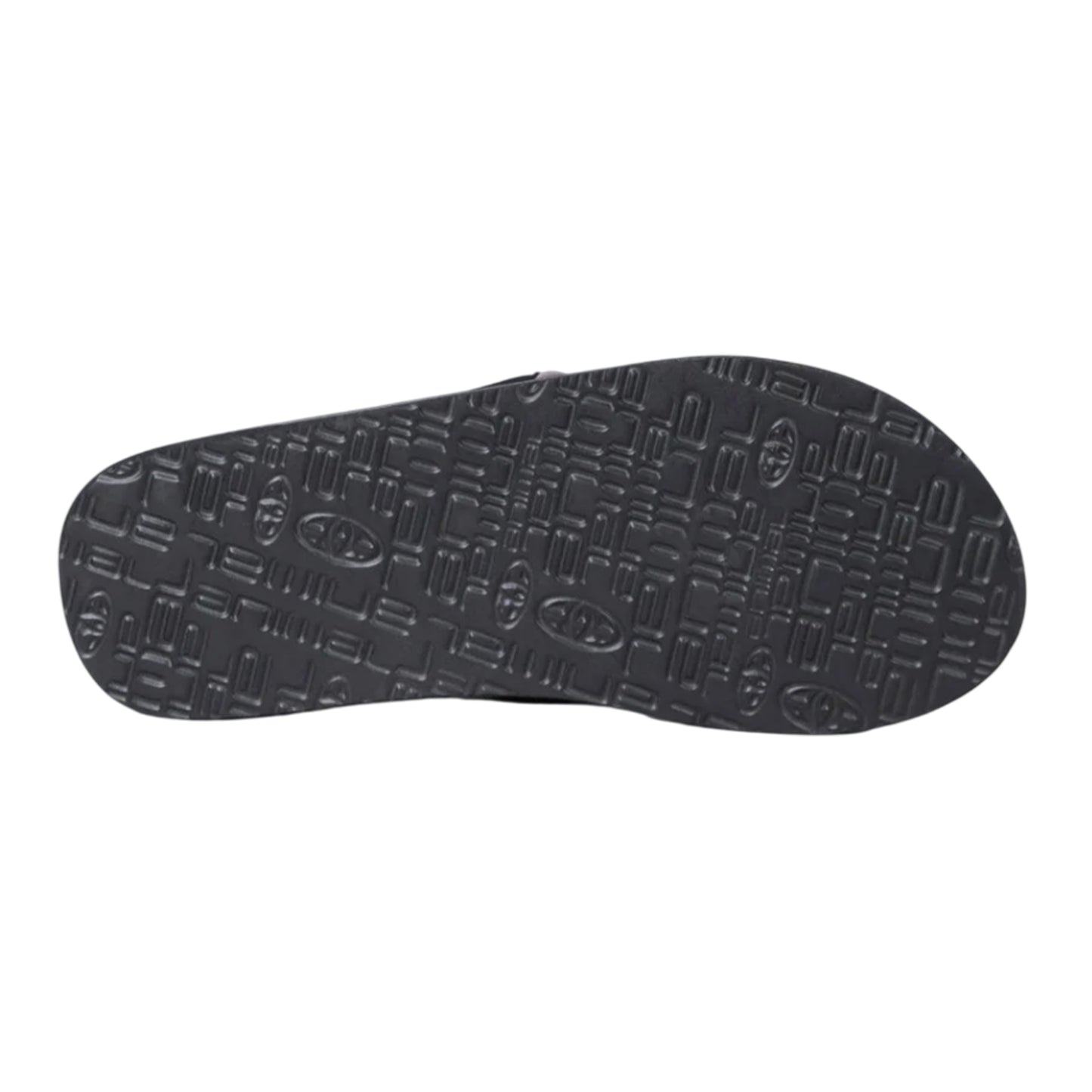 Jet Black - Side - Animal Mens Jekyl Recycled Flip Flops