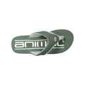 Green - Back - Animal Mens Jekyl Recycled Flip Flops