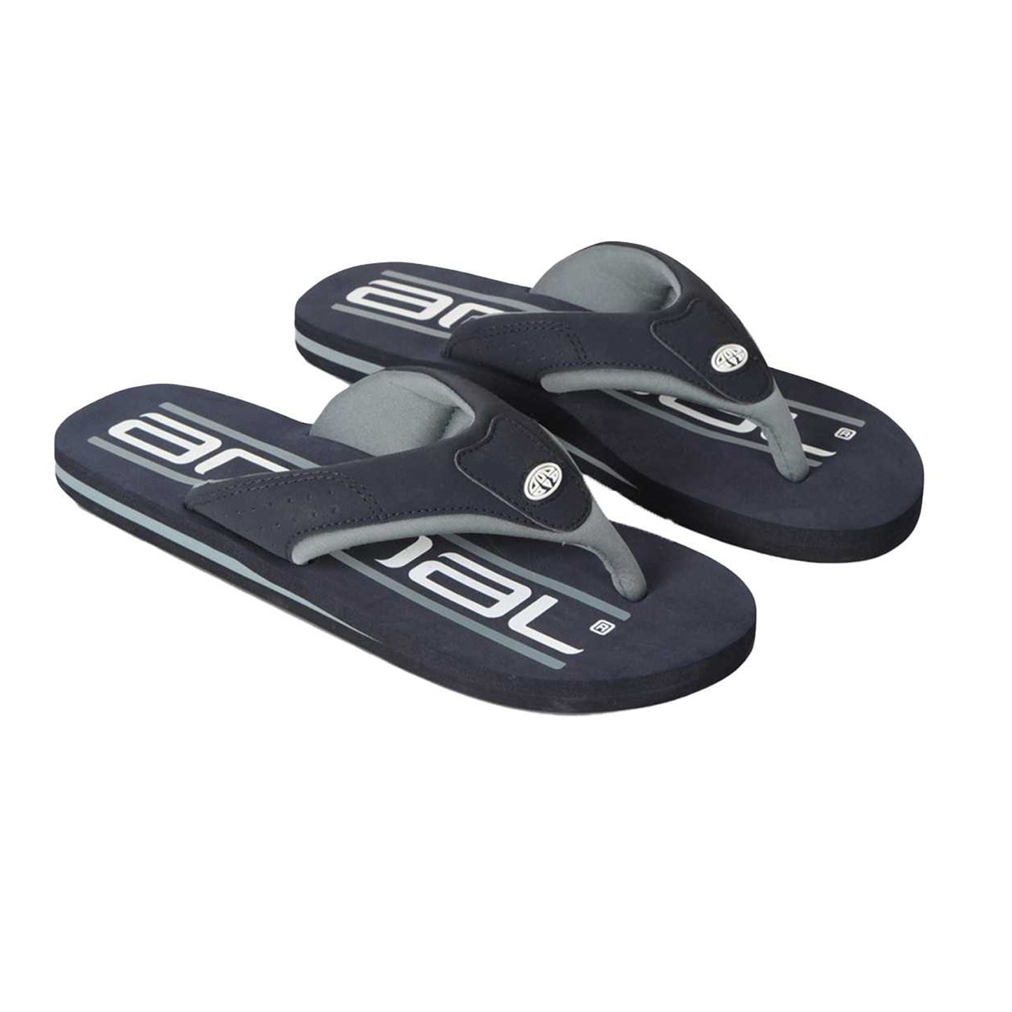Blue - Front - Animal Mens Jekyl Recycled Flip Flops