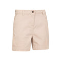 Beige - Lifestyle - Mountain Warehouse Womens-Ladies Bay Chino Organic Shorts