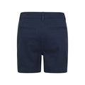 Navy - Back - Mountain Warehouse Womens-Ladies Bay Chino Organic Shorts