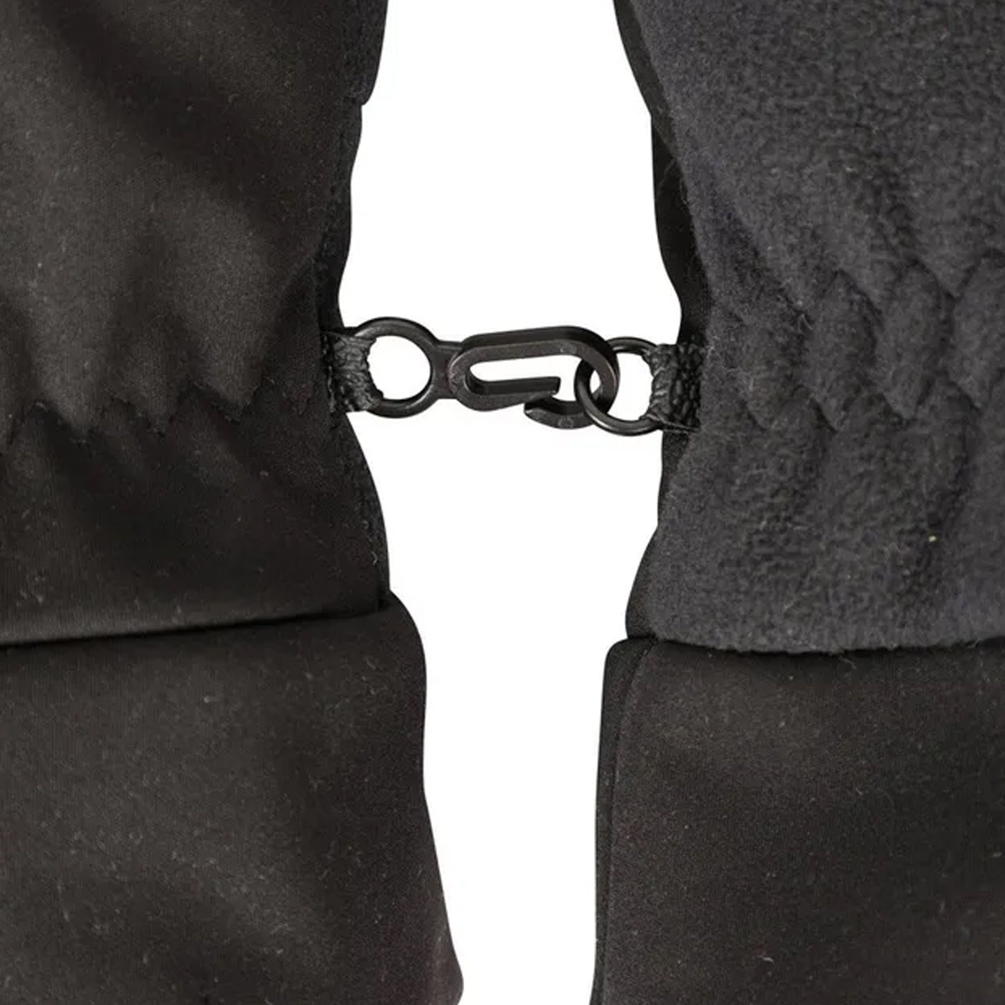 Black - Pack Shot - Mountain Warehouse Mens Touch Screen Softshell Gloves