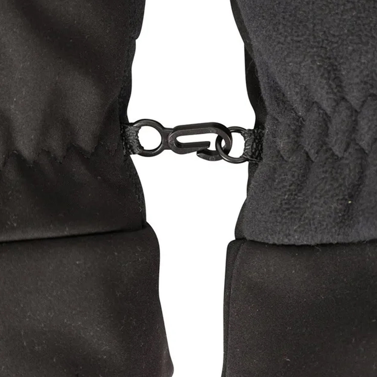 Black - Pack Shot - Mountain Warehouse Mens Touch Screen Softshell Gloves