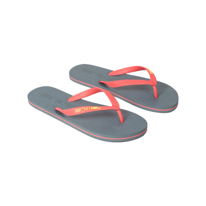 Grey - Front - Animal Mens Oceana Flip Flops
