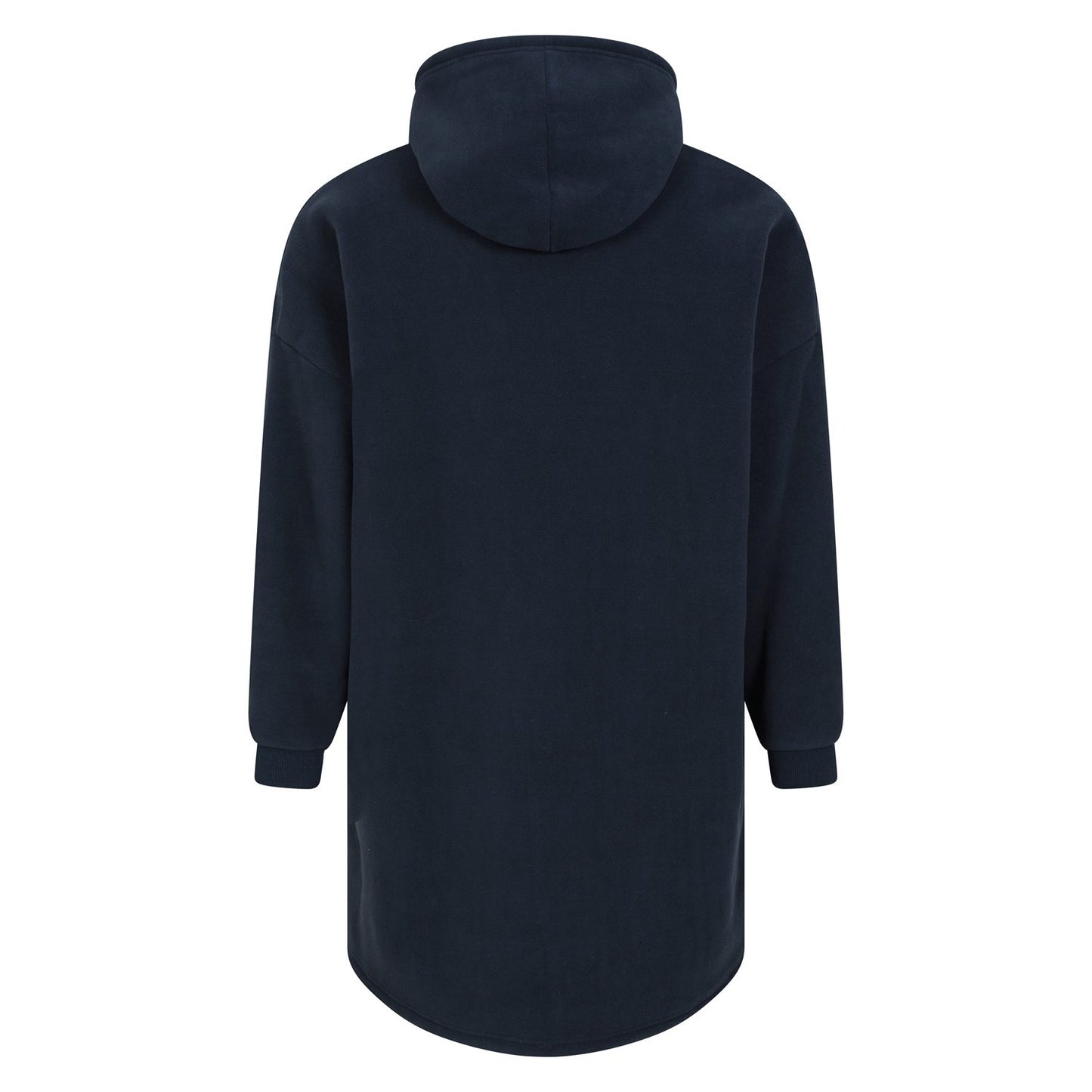 Navy - Back - Mountain Warehouse Mens Snug Borg Hoodie Blanket