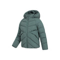 Green - Lifestyle - Mountain Warehouse Childrens-Kids Chill Padded Jacket
