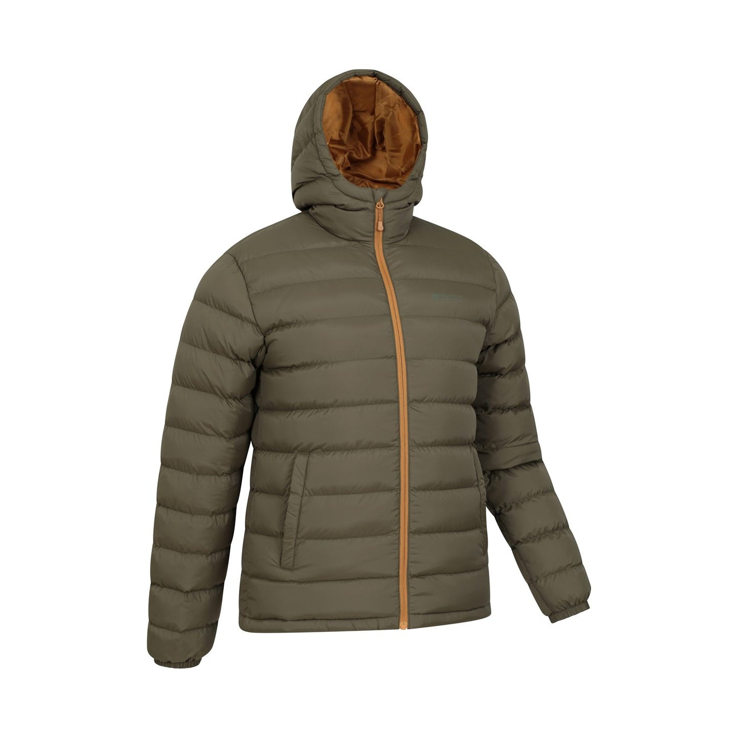 Green - Side - Mountain Warehouse Mens Seasons II Padded Jacket