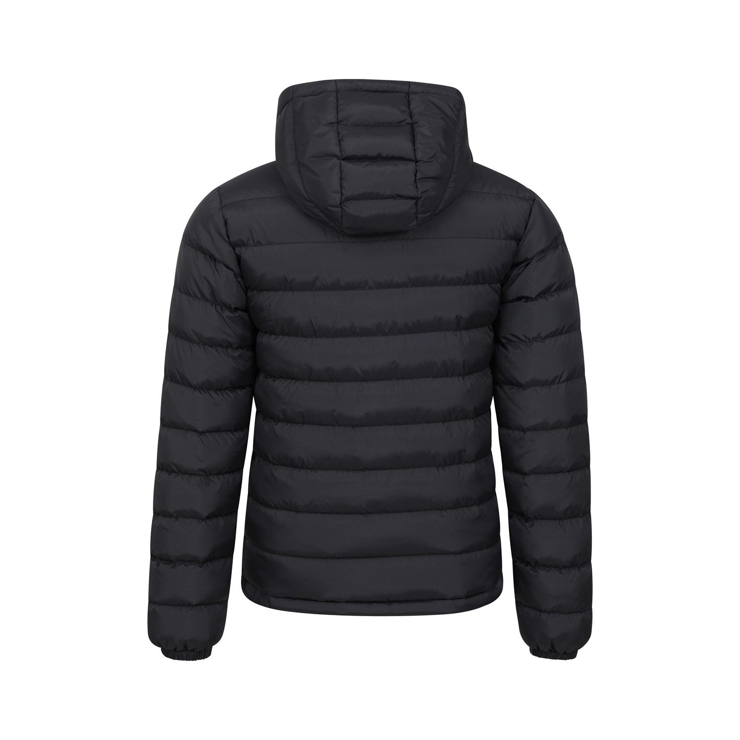 Black - Back - Mountain Warehouse Mens Seasons II Padded Jacket