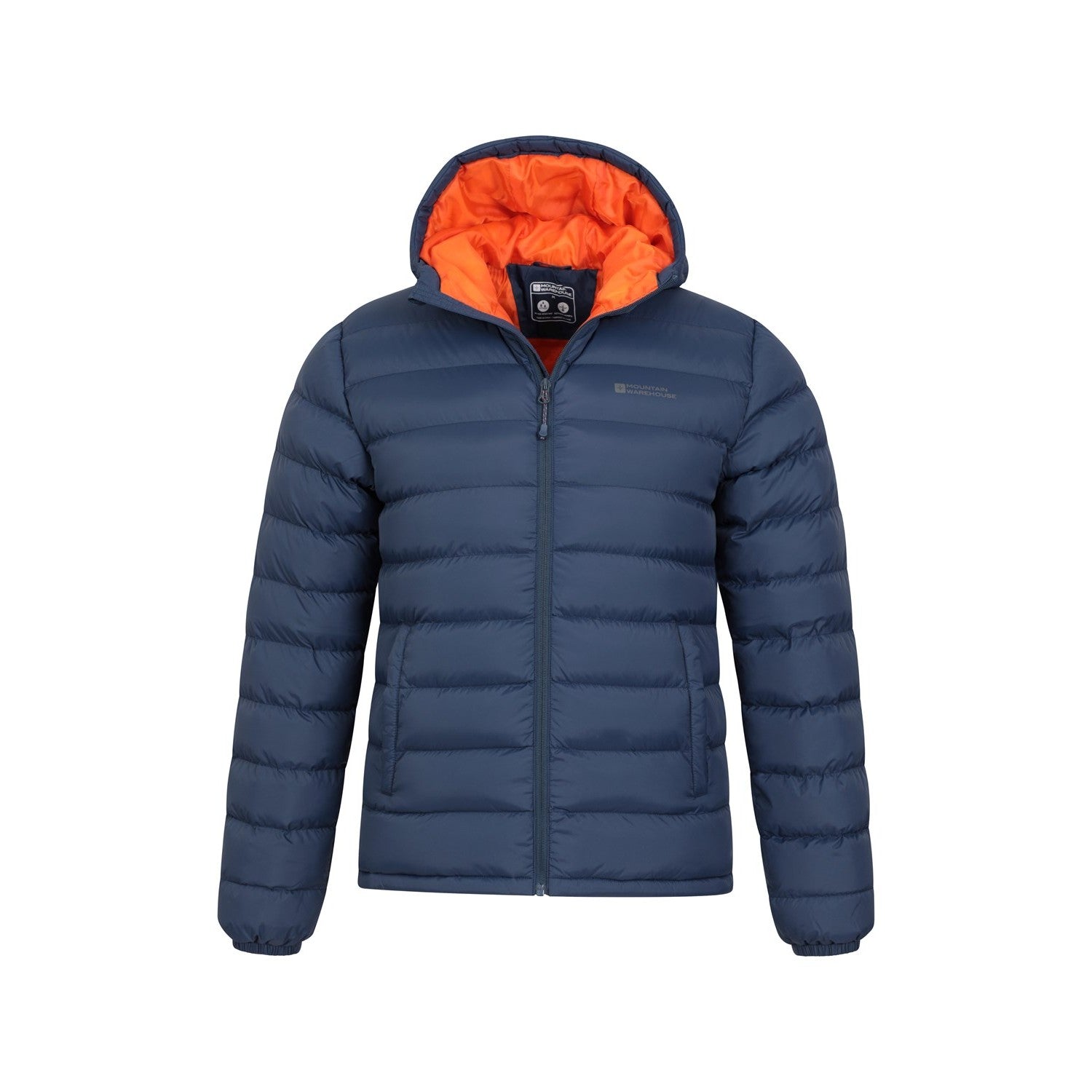 Navy - Pack Shot - Mountain Warehouse Mens Seasons II Padded Jacket