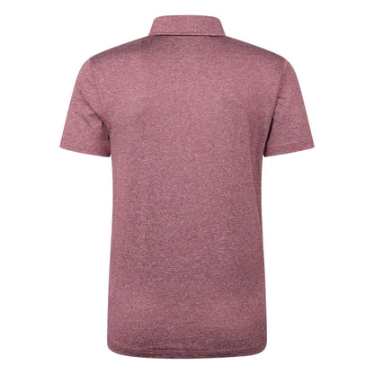 Burgundy - Back - Mountain Warehouse Mens Agra Stripe Polo Shirt
