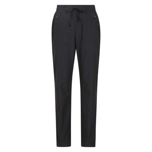 Black - Front - Mountain Warehouse Womens-Ladies Explorer Short Trousers