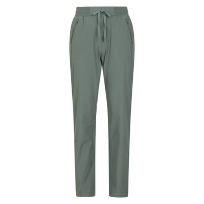 Dark Khaki - Front - Mountain Warehouse Womens-Ladies Explorer Short Trousers