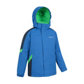 Blue - Side - Mountain Warehouse Childrens-Kids Raptor Snow Ski Jacket