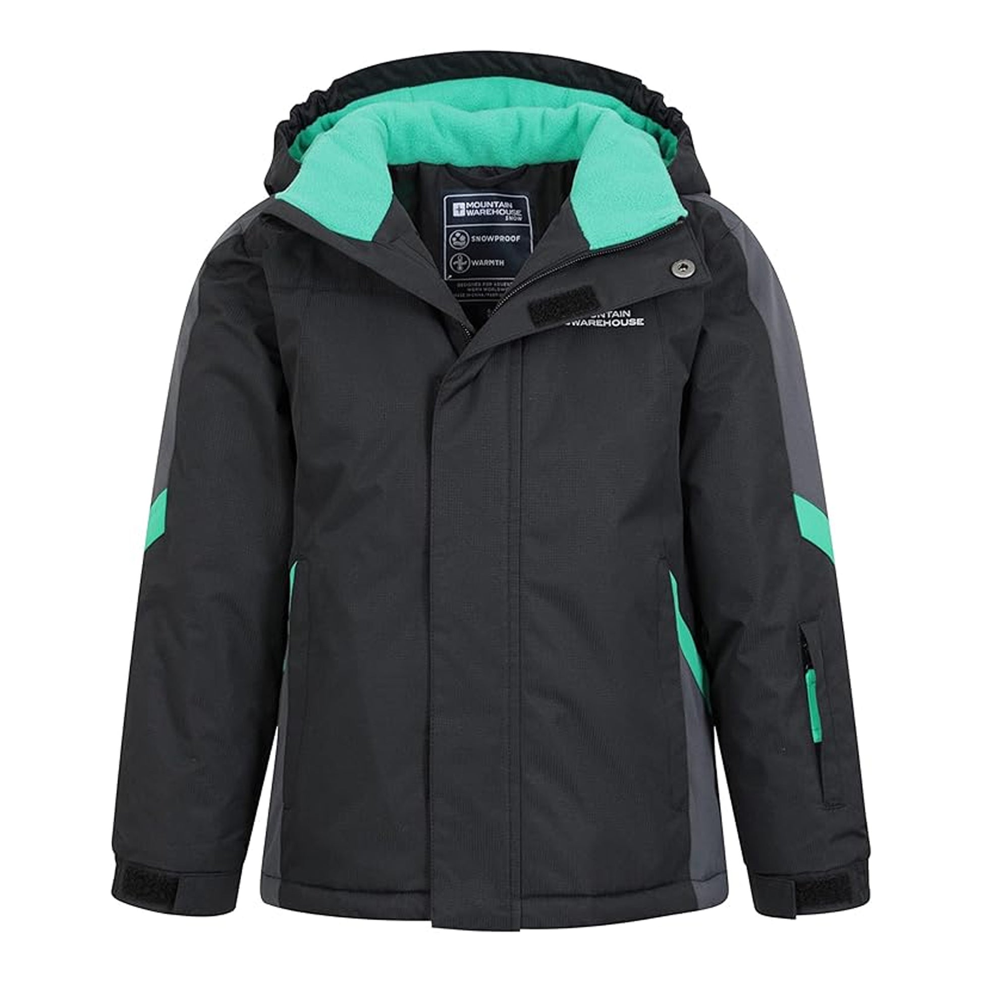 Forged Iron - Lifestyle - Mountain Warehouse Childrens-Kids Raptor Snow Ski Jacket