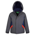 Dark Grey - Back - Mountain Warehouse Childrens-Kids Raptor Snow Ski Jacket