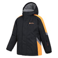 Black - Side - Mountain Warehouse Childrens-Kids Raptor Snow Ski Jacket