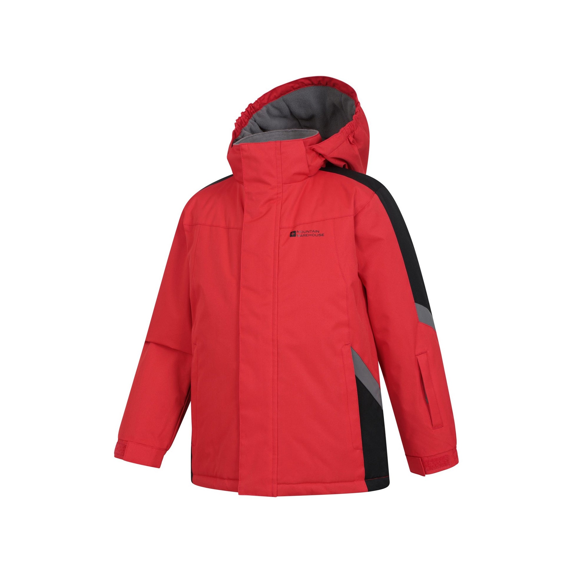 Active Red - Side - Mountain Warehouse Childrens-Kids Raptor Snow Ski Jacket