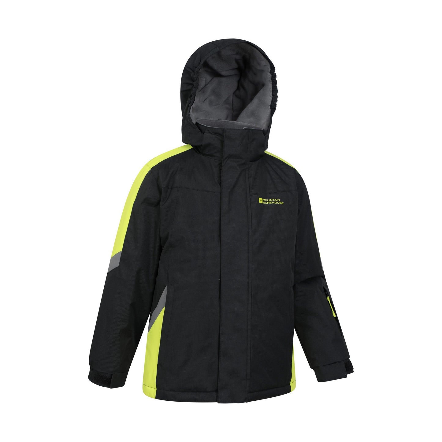 Jet Black - Lifestyle - Mountain Warehouse Childrens-Kids Raptor Snow Ski Jacket