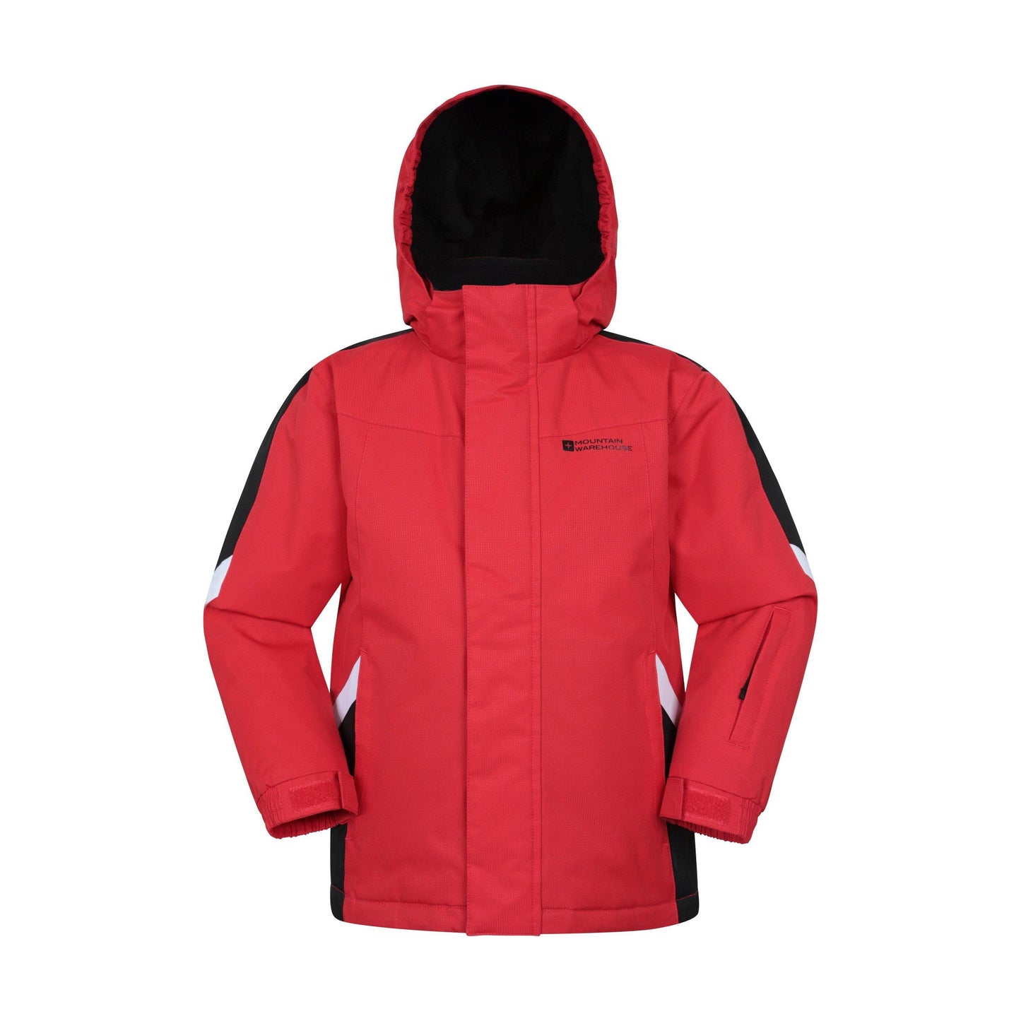 Red - Front - Mountain Warehouse Childrens-Kids Raptor Snow Ski Jacket