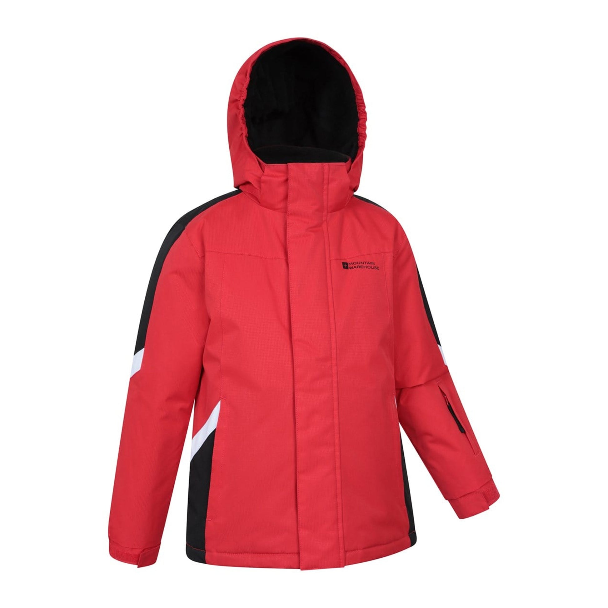 Red - Side - Mountain Warehouse Childrens-Kids Raptor Snow Ski Jacket