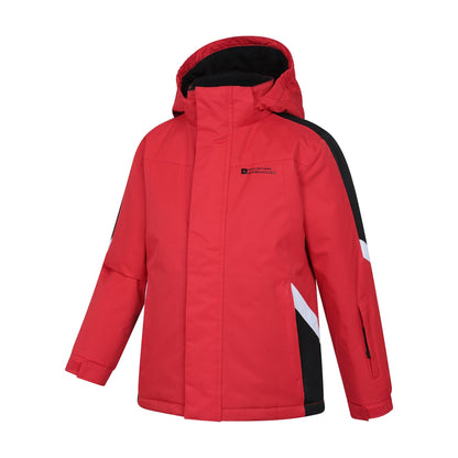 Red - Lifestyle - Mountain Warehouse Childrens-Kids Raptor Snow Ski Jacket