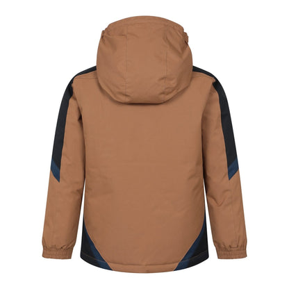 Tan - Side - Mountain Warehouse Childrens-Kids Raptor Snow Ski Jacket