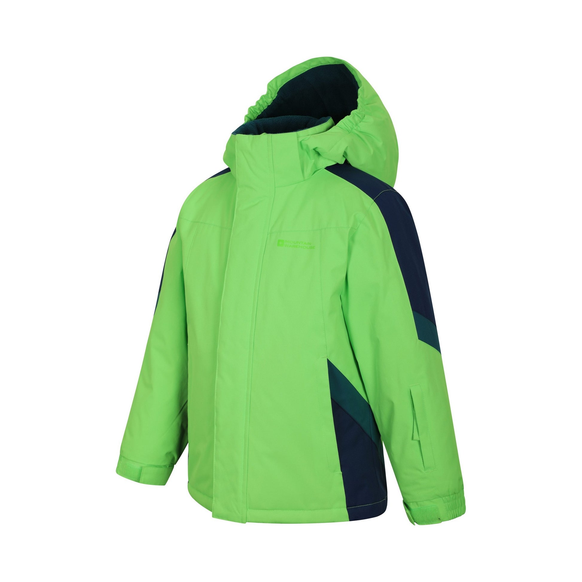 Green - Lifestyle - Mountain Warehouse Childrens-Kids Raptor Snow Ski Jacket
